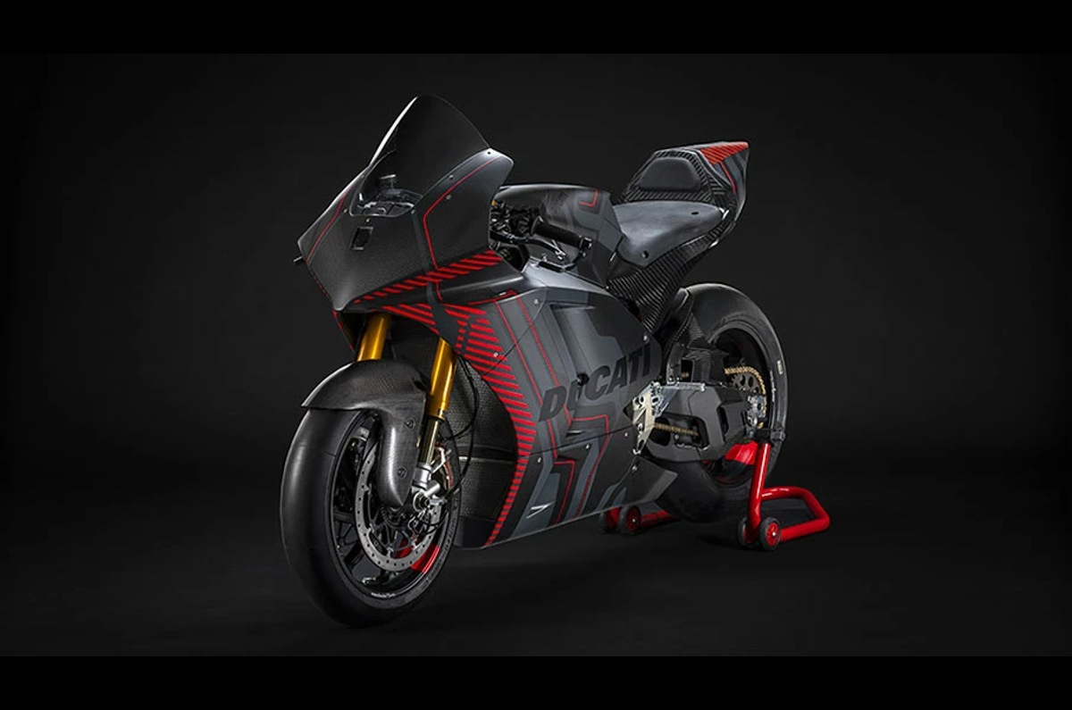 Details about Ducati s first electric race bike for MotoE